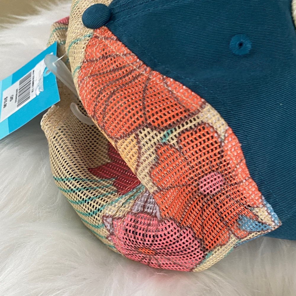 NWT Wurl Blue and Multicolor Meet you at Sunset one size fits most - Picture 6 of 10